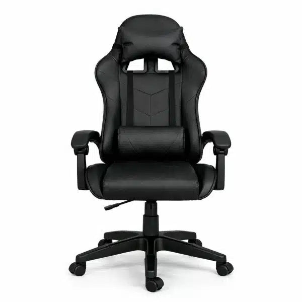 Silla Gamer ergonómica con masajes negra
