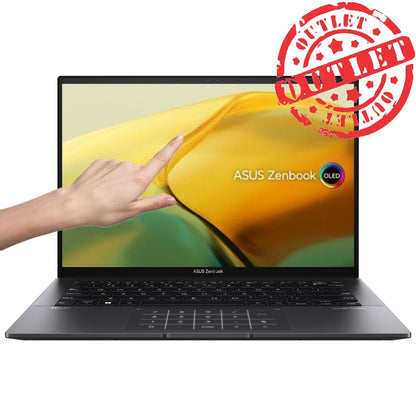 Notebook Asus Zenbook Ryzen 5 4.3Ghz, 8GB, 256GB SSD, 14 2.8K OLED Touch (con detalles)