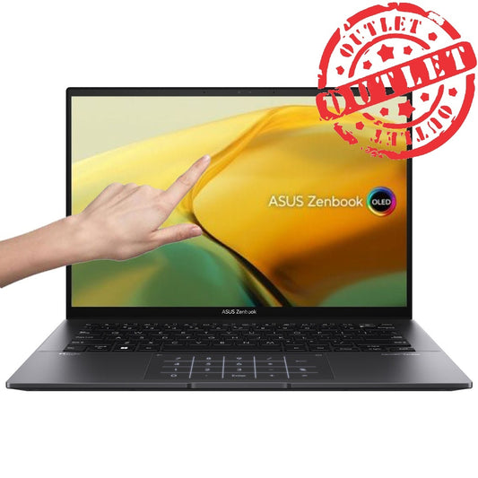 Notebook Asus Zenbook Ryzen 5 4.3Ghz, 8GB, 256GB SSD, 14 2.8K OLED Touch (con detalles)