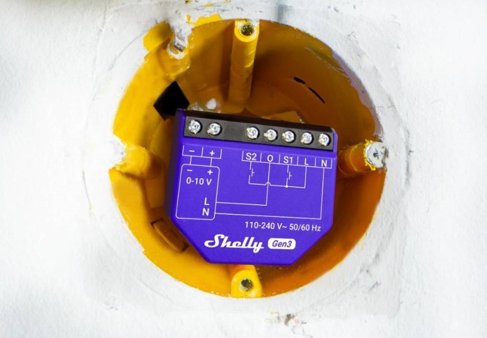 Dimmer Shelly GEN3 PM Wi-fi