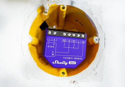 Dimmer Shelly GEN3 PM Wi-fi