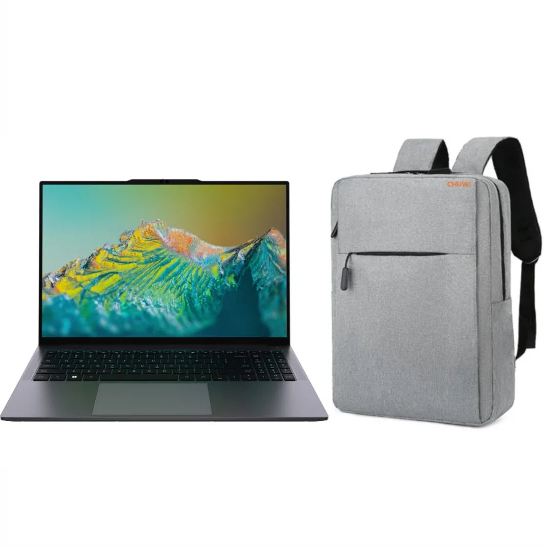 Notebook Chuwi Ryzen 5 + Mochila gris - Tecatech-uy