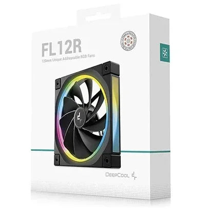 Fan DeepCool FL12R ARGB negro - Tecatech-uy