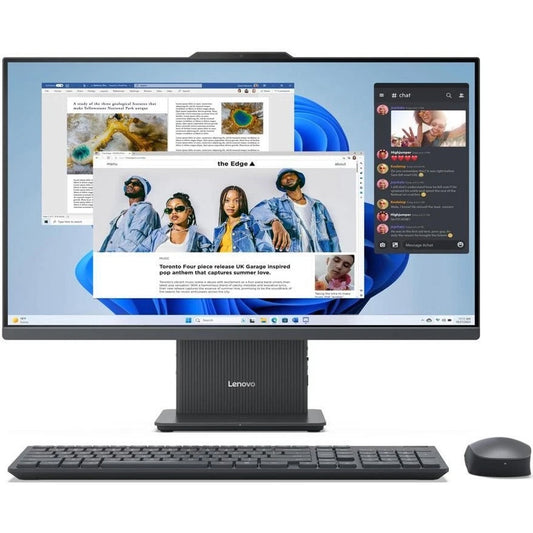 Equipo AIO Lenovo Ryzen 5 5.0GHz, 16GB, 512GB SSD, 27 FHD Touch