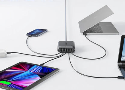 Cargador GaN Unitek de escritorio 188w