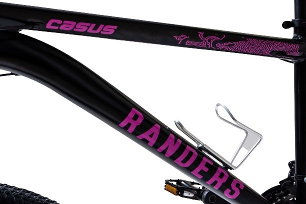 Bicicleta Randers montaña 21V R29 rosa S