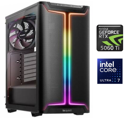 Equipo Gamer Core Ultra 7 265F, 32GB, 1TB, RTX 5060Ti 8GB