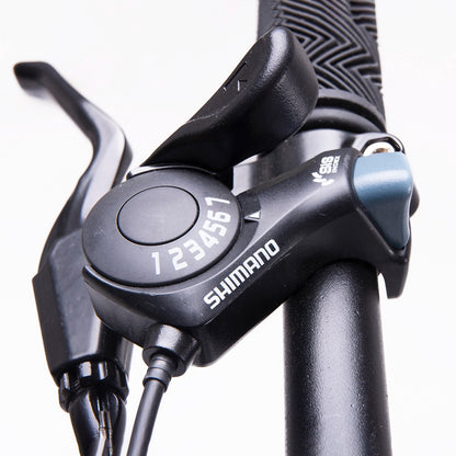 Bicicleta plegable 7 velocidades rodado 20 azul
