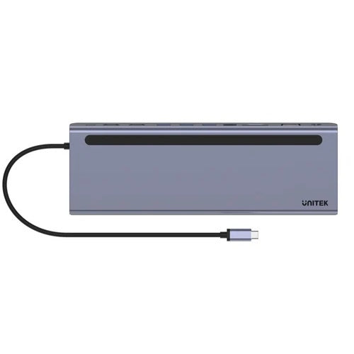 Dock Station Unitek HUB USB-C 11 en 1 PD 100w