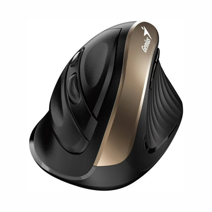 Mouse Genius Ergo inalámbrico dorado - Tecatech-uy