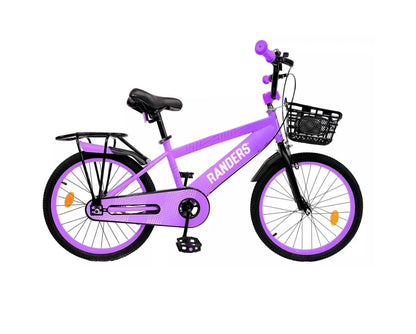 Bicicleta Randers Rodado 20 con parrilla y canasto