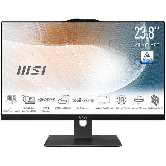 Equipo All in One MSI Core i7 5.4Ghz, 16GB, 1TB SSD+1TB HDD, 24" FH...