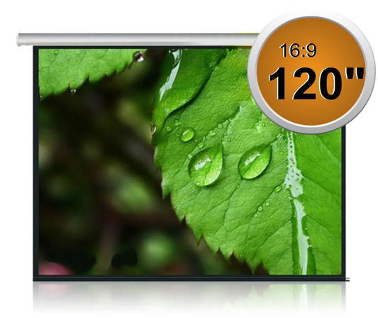 Pantalla para proyector 120'' 16:9 - Tecatech-uy