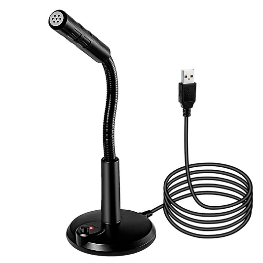 Micrófono Xtreme M-309 USB Flexible Negro