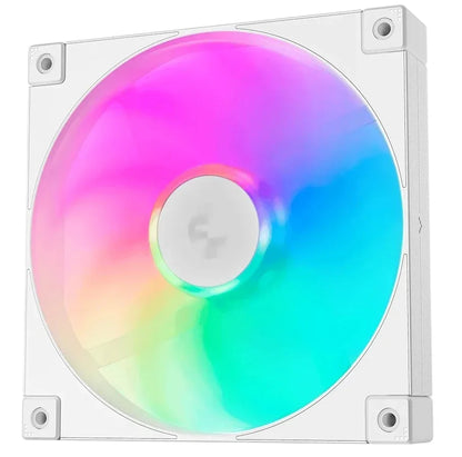 Fan DeepCool FD14 ARGB blanco - Tecatech-uy