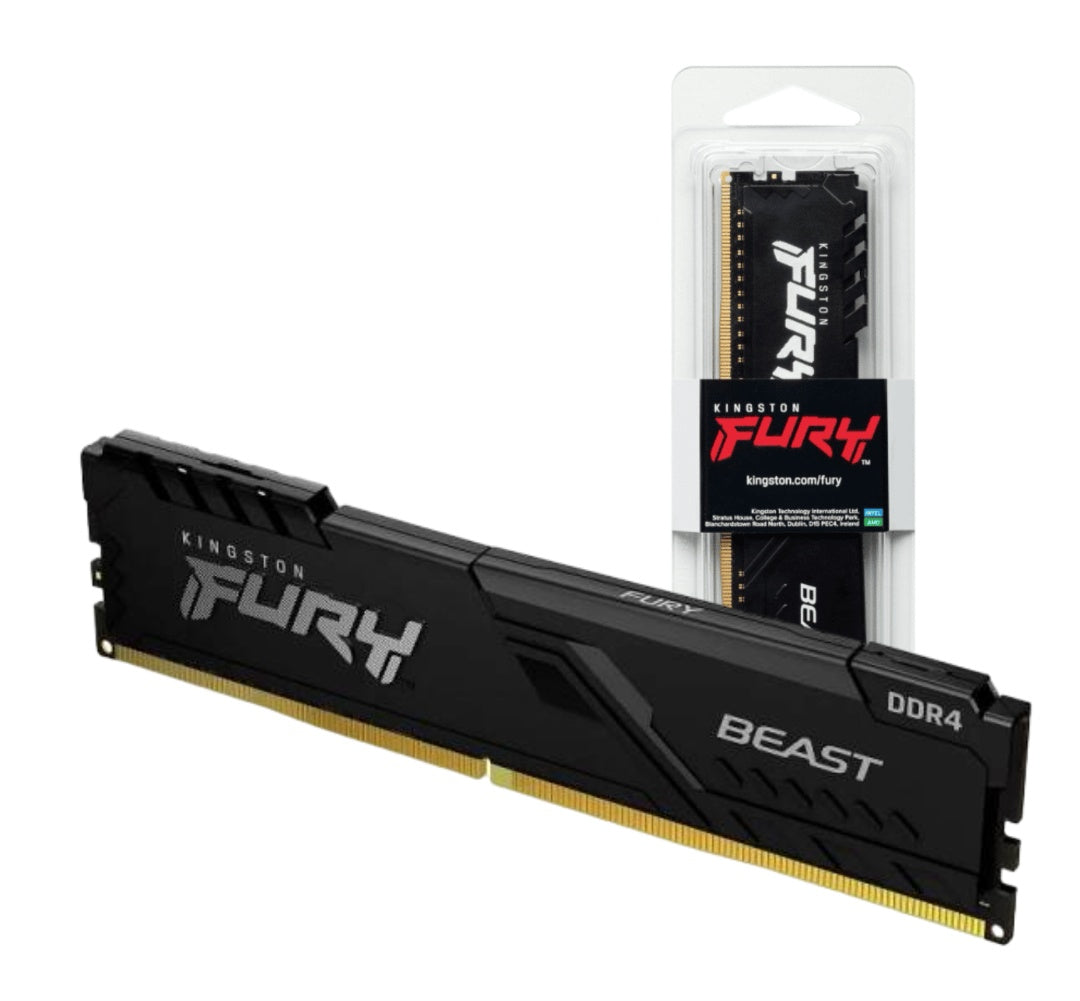 Memoria Kingston Fury Beast DDR4 16GB 3200MHz