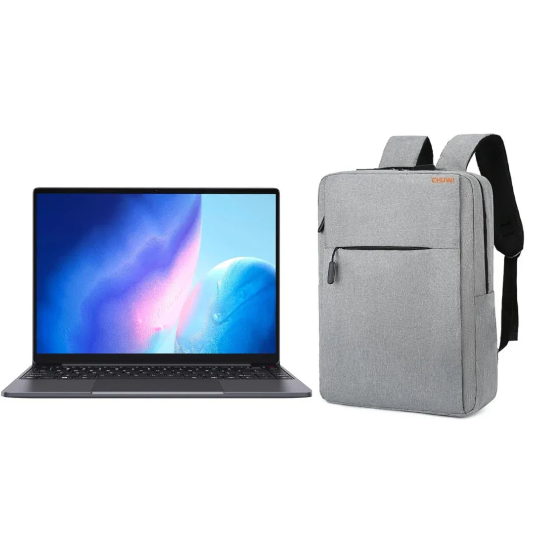 Notebook Chuwi Core i3 + Mochila gris - Tecatech-uy