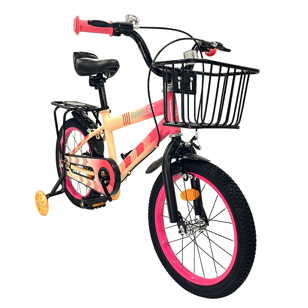 Bicicleta Randers Rodado 16 con rueditas y canasto