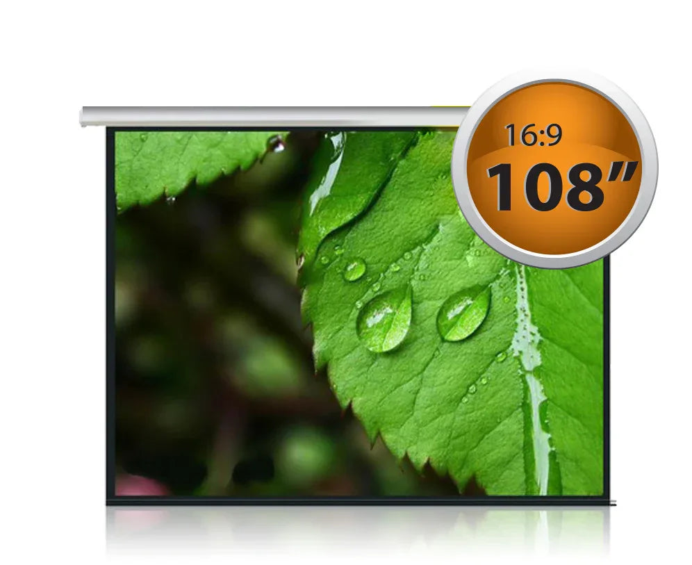 Pantalla para proyector 108'' 16:9 - Tecatech-uy