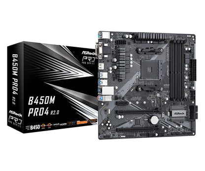Mother Asrock B450M PRO4 R2.0 AM4