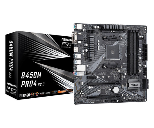 Mother Asrock B450M PRO4 R2.0 AM4