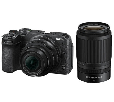 Camara Nikon Z30 16-50mm + 50-250mm