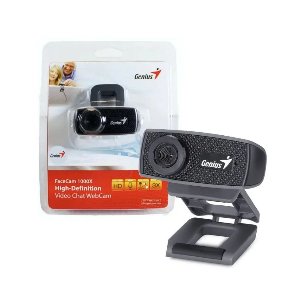 Webcam Genius HD c/microfono USB - Tecatech-uy