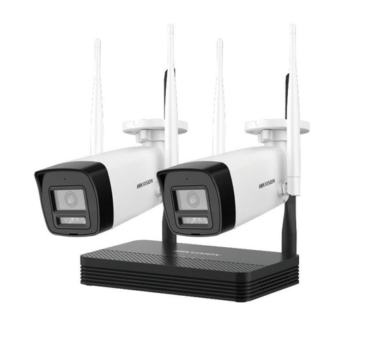 Hikvision Easy Link Wi-Fi Kit NVS + 2 camaras bullet 2MP
