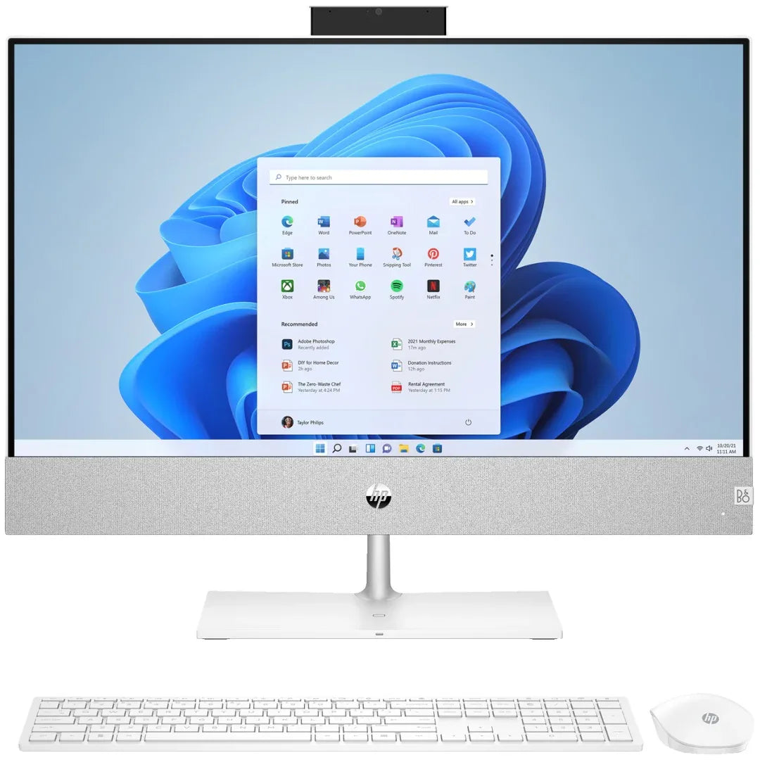 Equipo All in One HP Core i5 4.4GHz, 8GB, 1TB + 256GB SSD, 24 FHD - Tecatech-uy