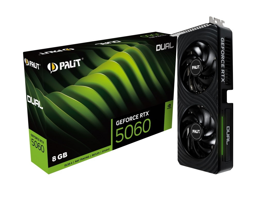 Tarjeta Video Palit RTX 5060 Dual 8GB