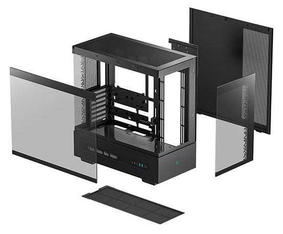 Gabinete DeepCool CH690 Digital Negro