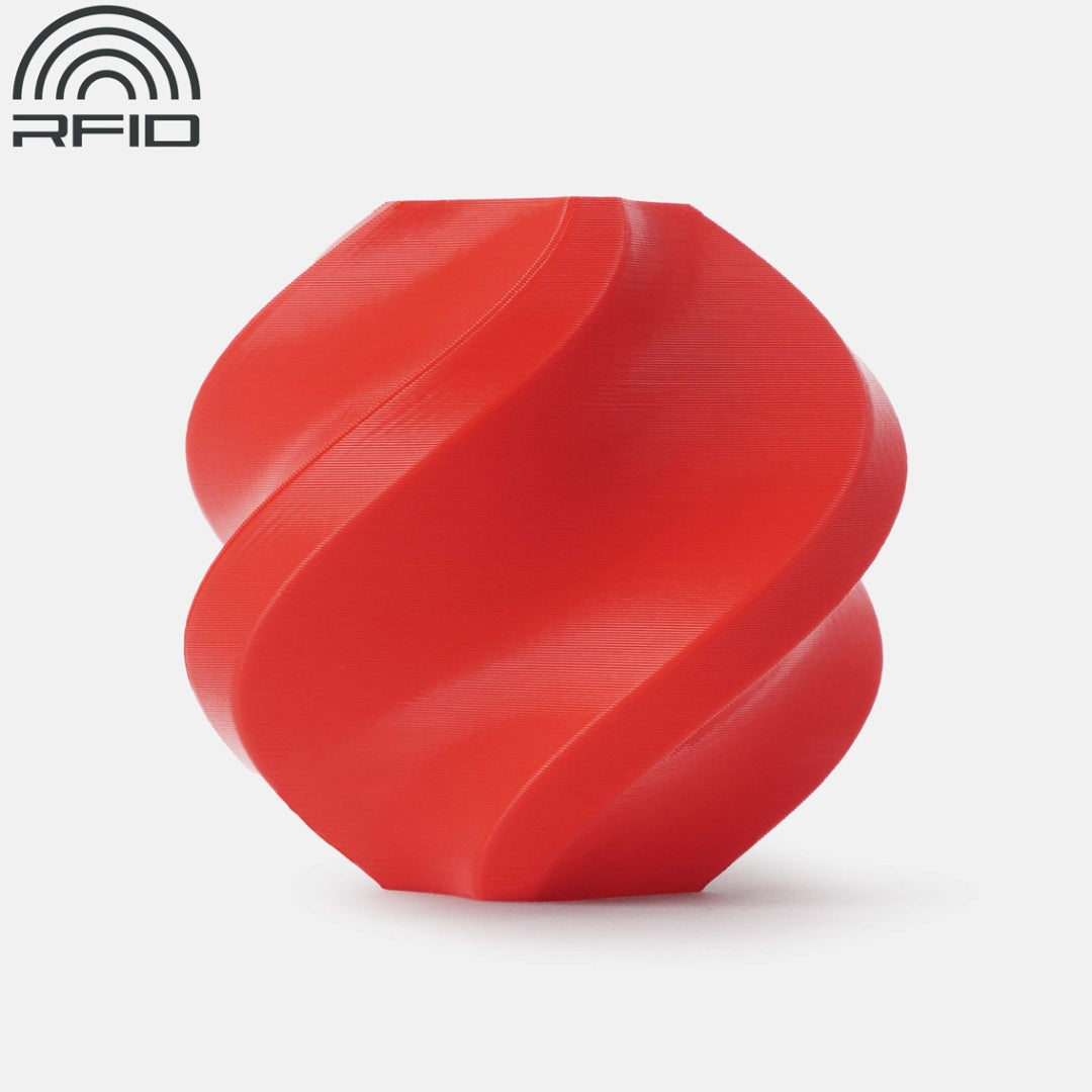 Filamento Bambu Lab PLA Basic rojo