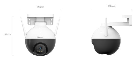 Camara Wifi Ezviz CS-C8W (4MP) con movimiento