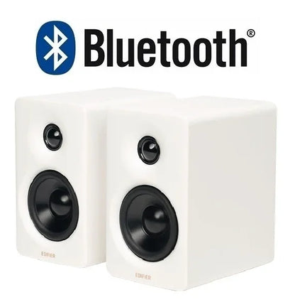 Parlantes Edifier 2.0 M60 66W bluetooth blanco - Tecatech-uy