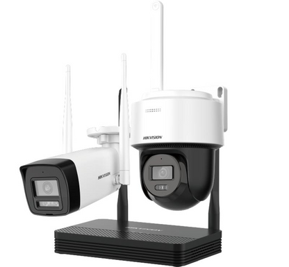 Hikvision Easy Link Wi-Fi Kit NVS + 2 camaras 4MP