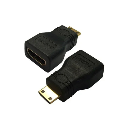 Adaptador HDMI (H) a mini HDMI (M) - Tecatech-uy