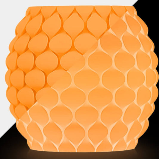 Filamento Sunlu PLA Fosforescente 1.75mm naranja