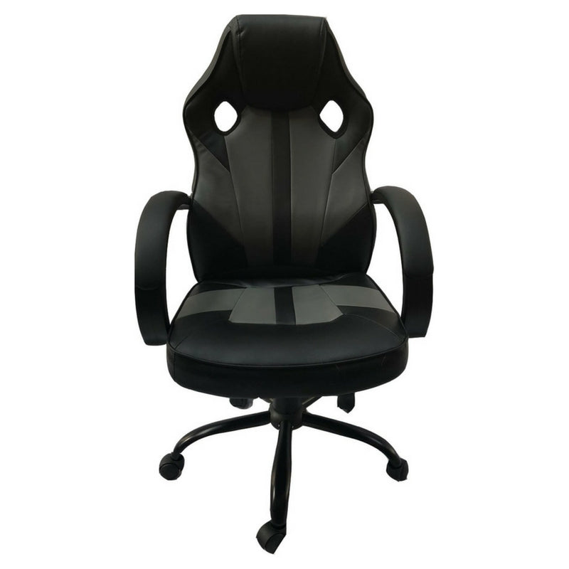 Silla Gamer confort reclinable negra/gris