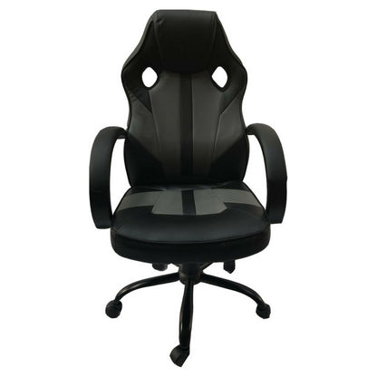 Silla Gamer confort reclinable negra/gris