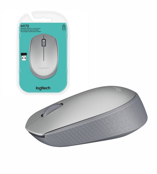 Mouse Logitech M170 Inalámbrico Silver