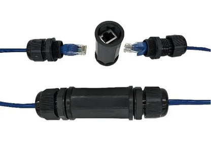 Adaptador Cupla RJ-45 hembra/hembra exterior - Tecatech-uy
