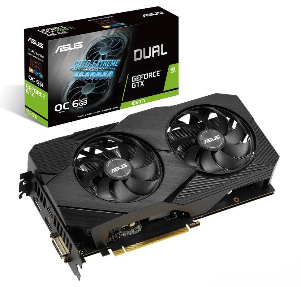 Tarjeta ASUS Geforce GTX1660 6GB DDR6