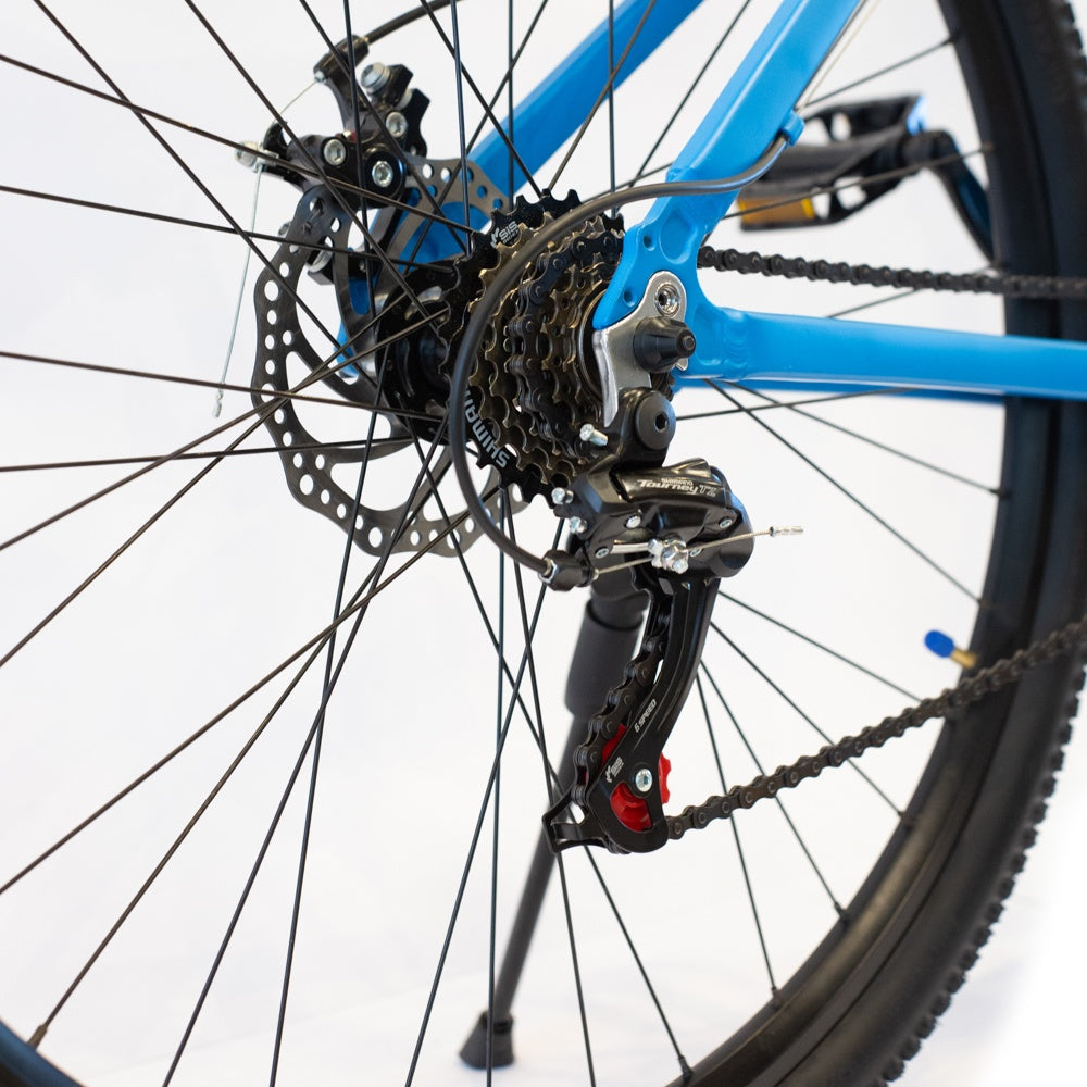Bicicleta Randers montaña 21V R29 azul con negro M
