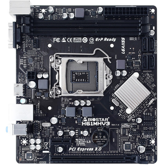 Mother Biostar H61MHV3 LGA 1155
