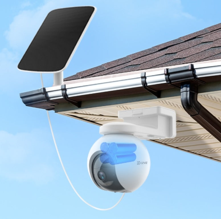 Camara 4G Wifi Ezviz CS-EB8 2K 3MP + solar panel Kit
