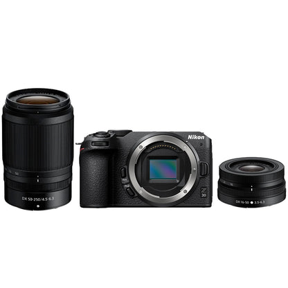 Camara Nikon Z30 16-50mm + 50-250mm