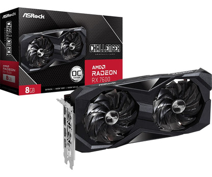 Tarjeta Video Asrock RX7600 Challenger 8GB OC
