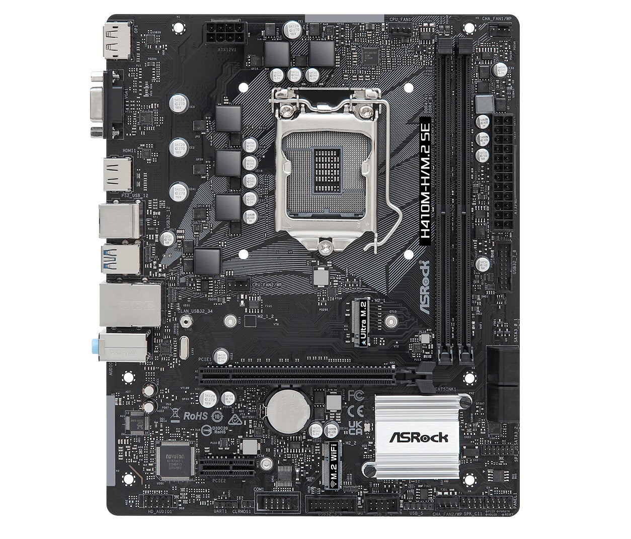 Mother Asrock H410M-H/M.2 SE LGA 1200