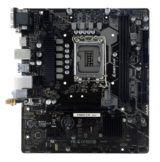 Mother Biostar B760MX2-E D4 LGA 1700