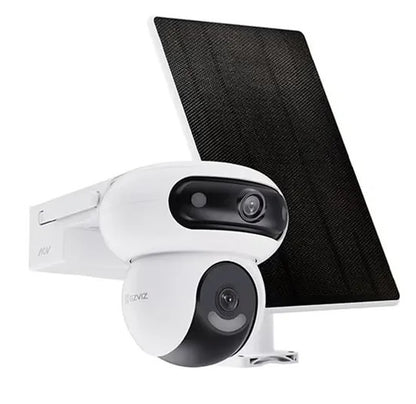 Camara Wifi 6 Ezviz HB90 Dual (4+4MP) 2K + Panel solar